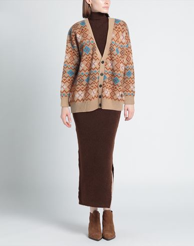 Woman Cardigan Sand
