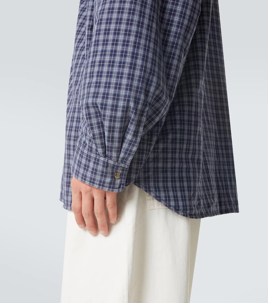 Padded reversible overshirt