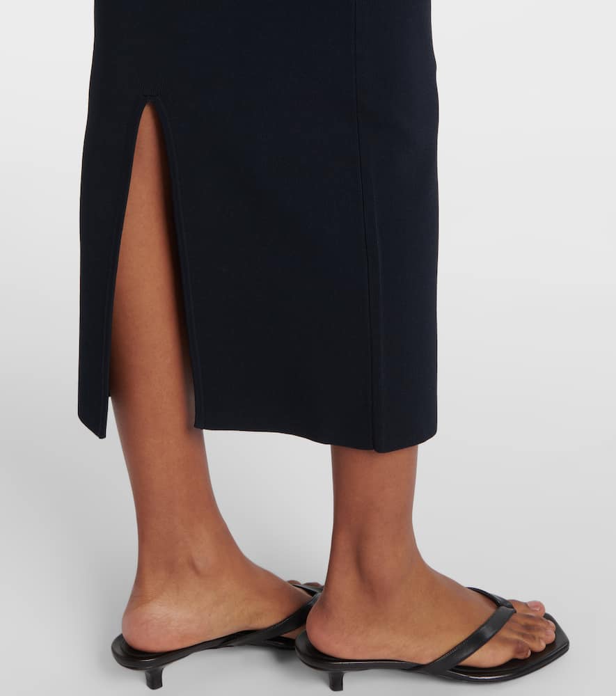 Christa halterneck midi dress