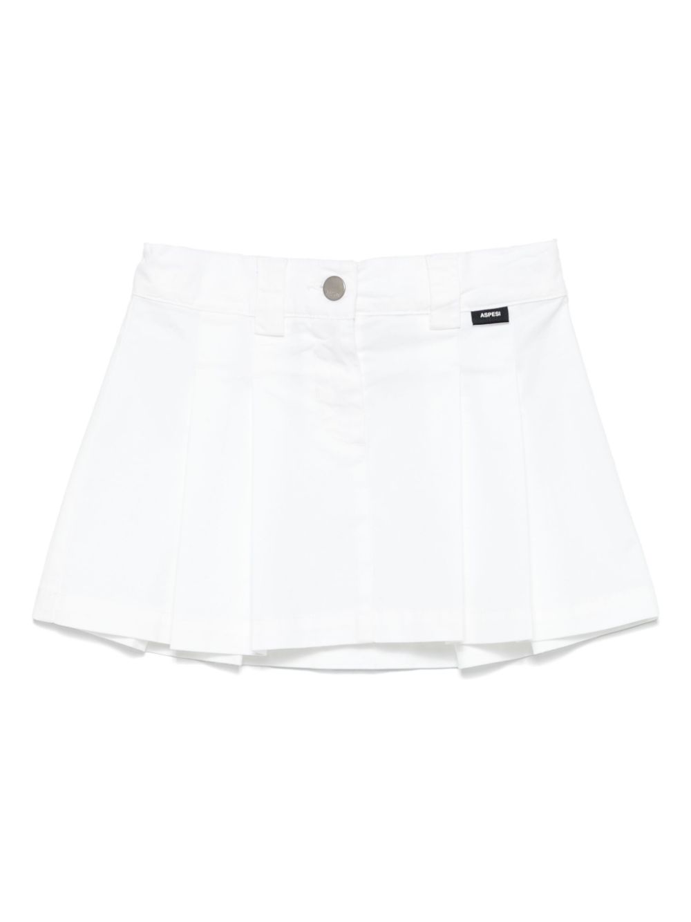 Pleated skirt - White