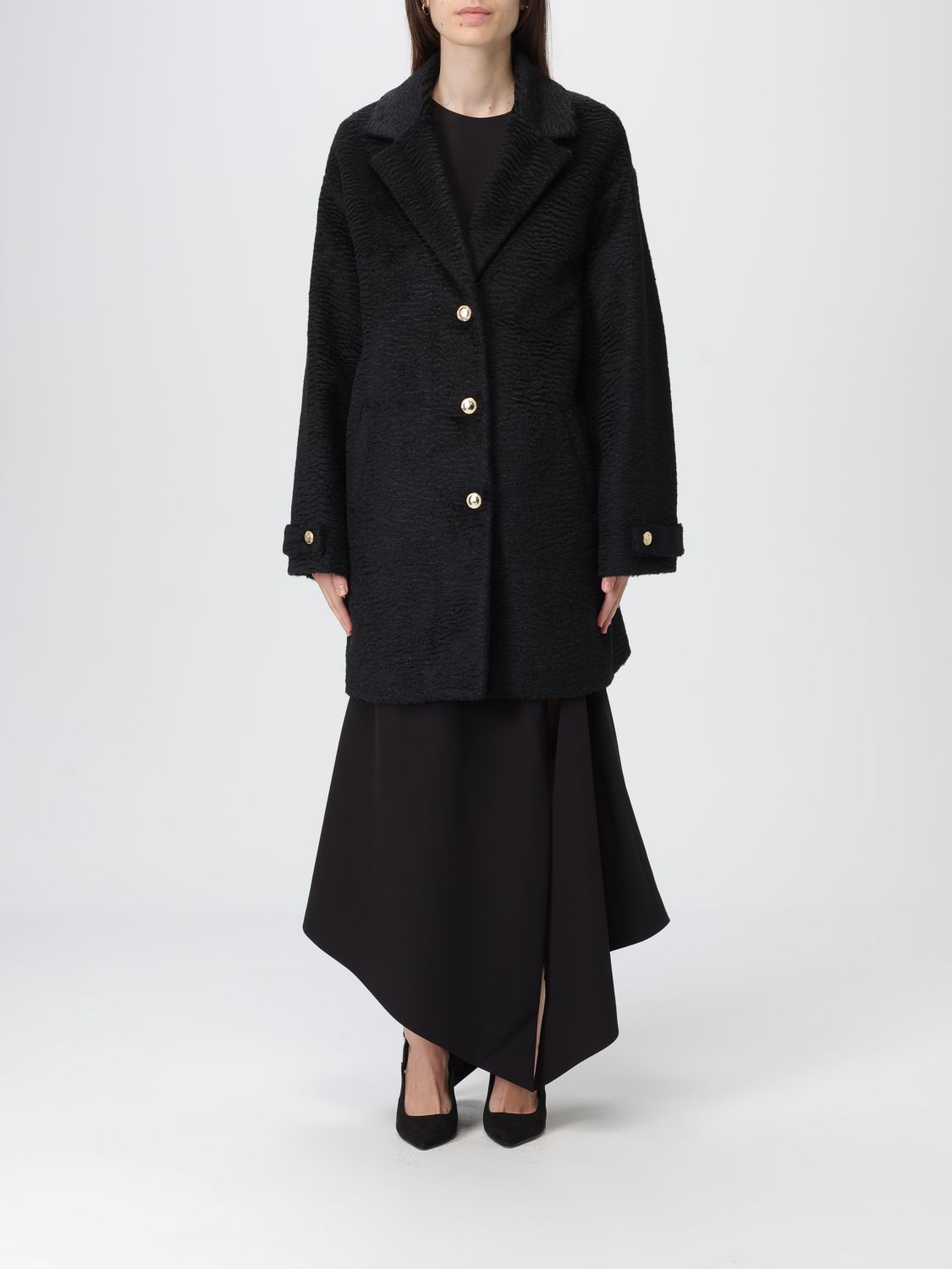 Coat Woman color Black
