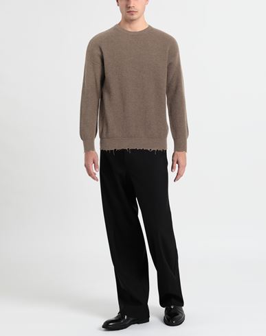 Man Sweater Brown Size M Wool, Viscose, Nylon, Cashmere