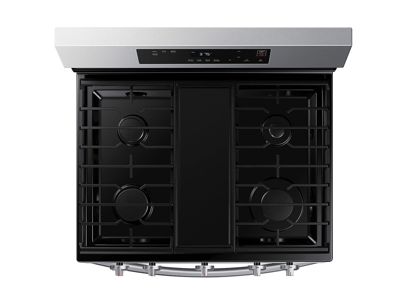 6.0 cu. ft. Smart Freestanding Gas Range with Integrated Griddle in Stainless Steel(NX60A6111SS/AA)