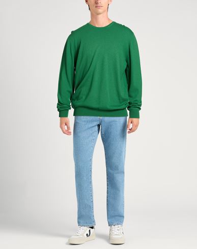 Man Sweater Green Size 44 Wool, Viscose, Cashmere