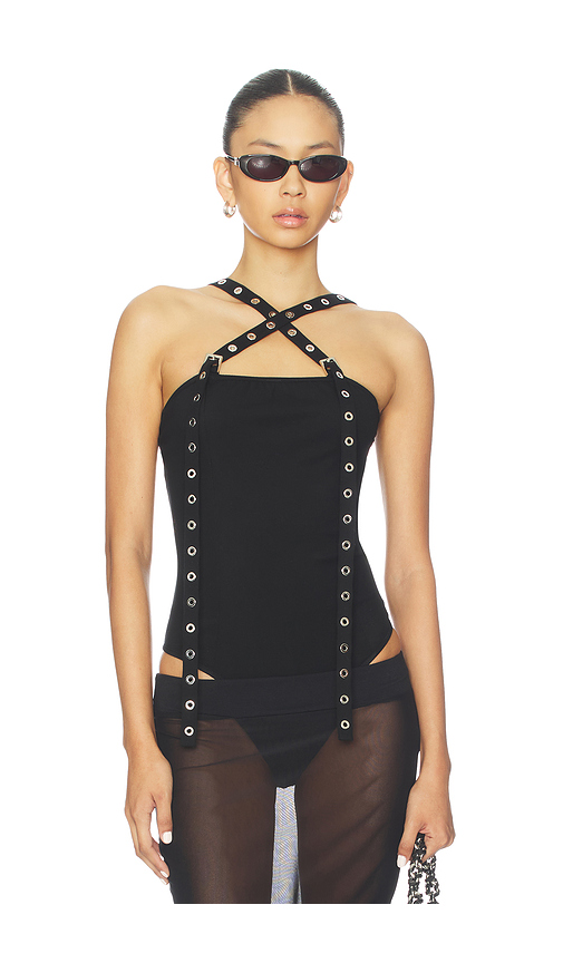 Palmatic Studio Imperia Top in Black. M. Also in