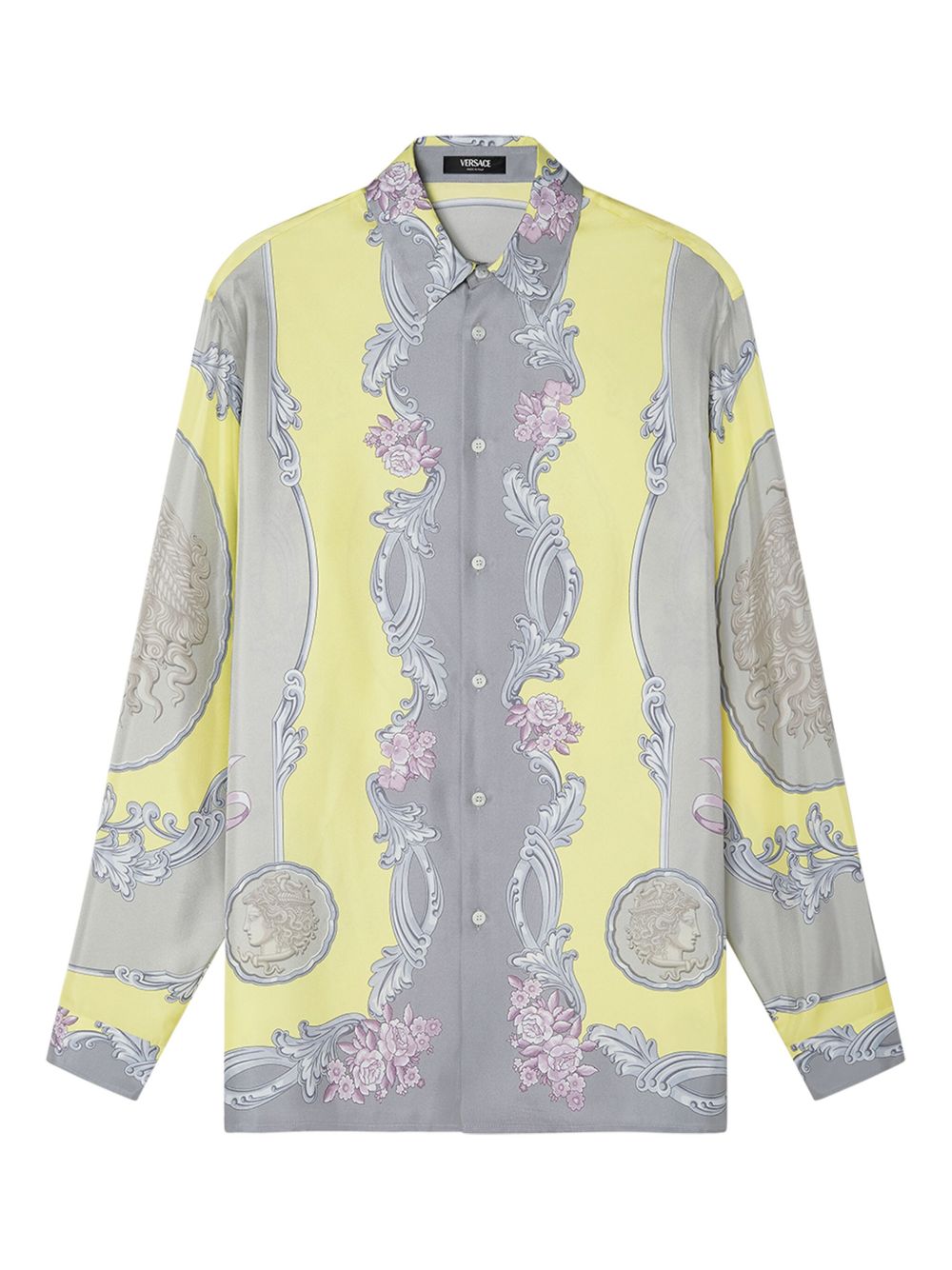 Versace silk shirt - Grey