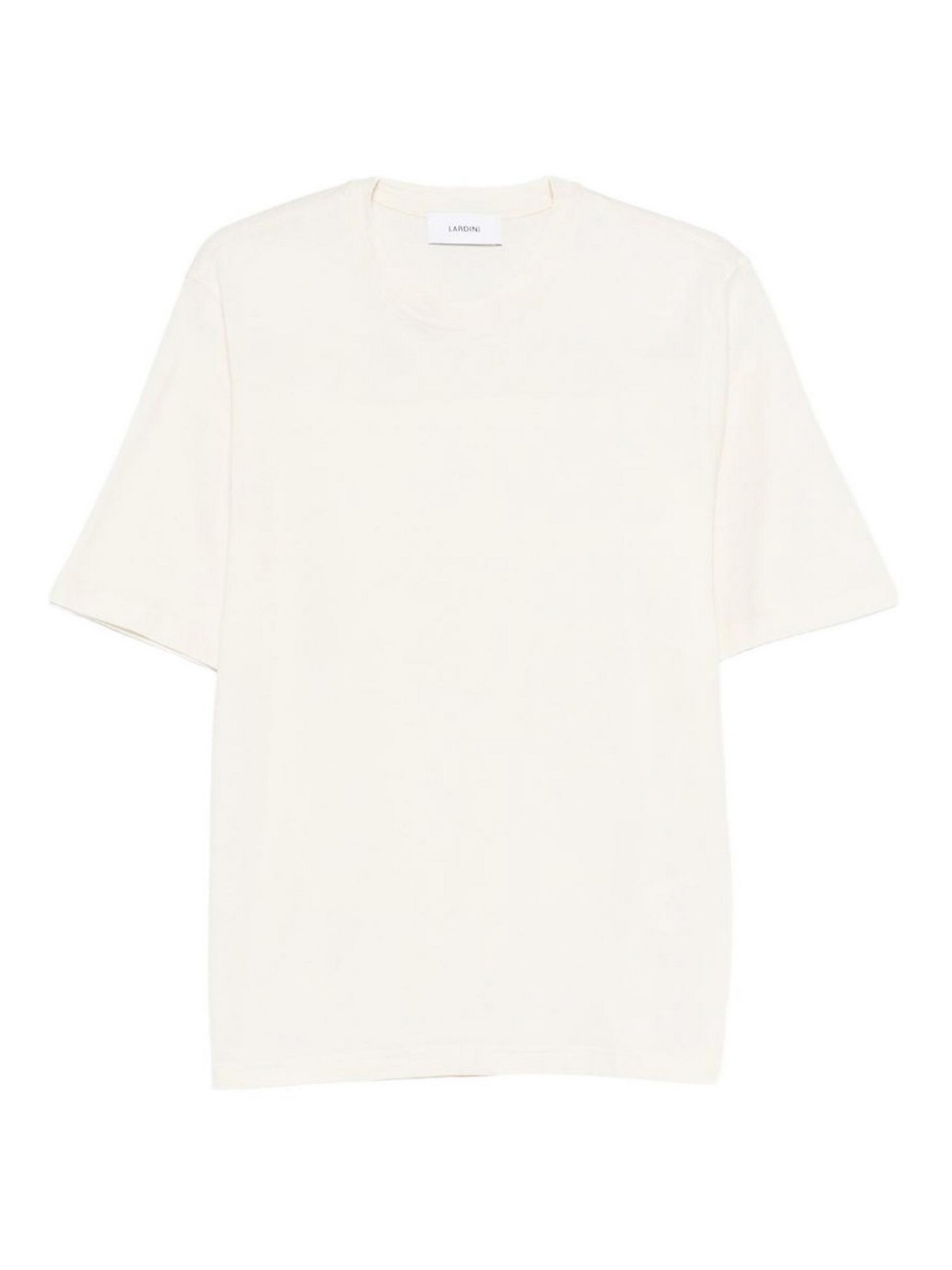Lardini - mens crewneck t shirt short sleeve