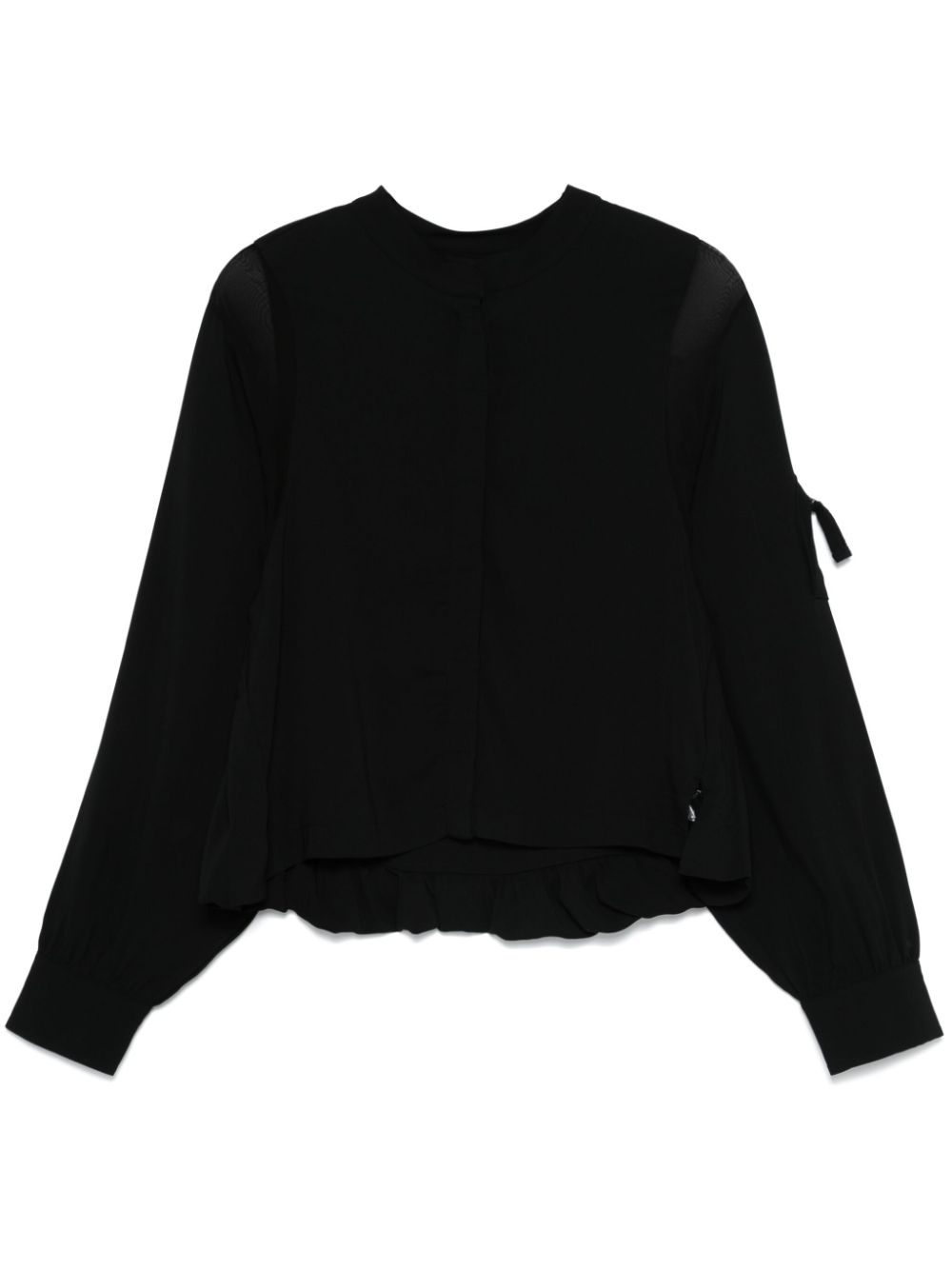 W H 8 blouse - Black