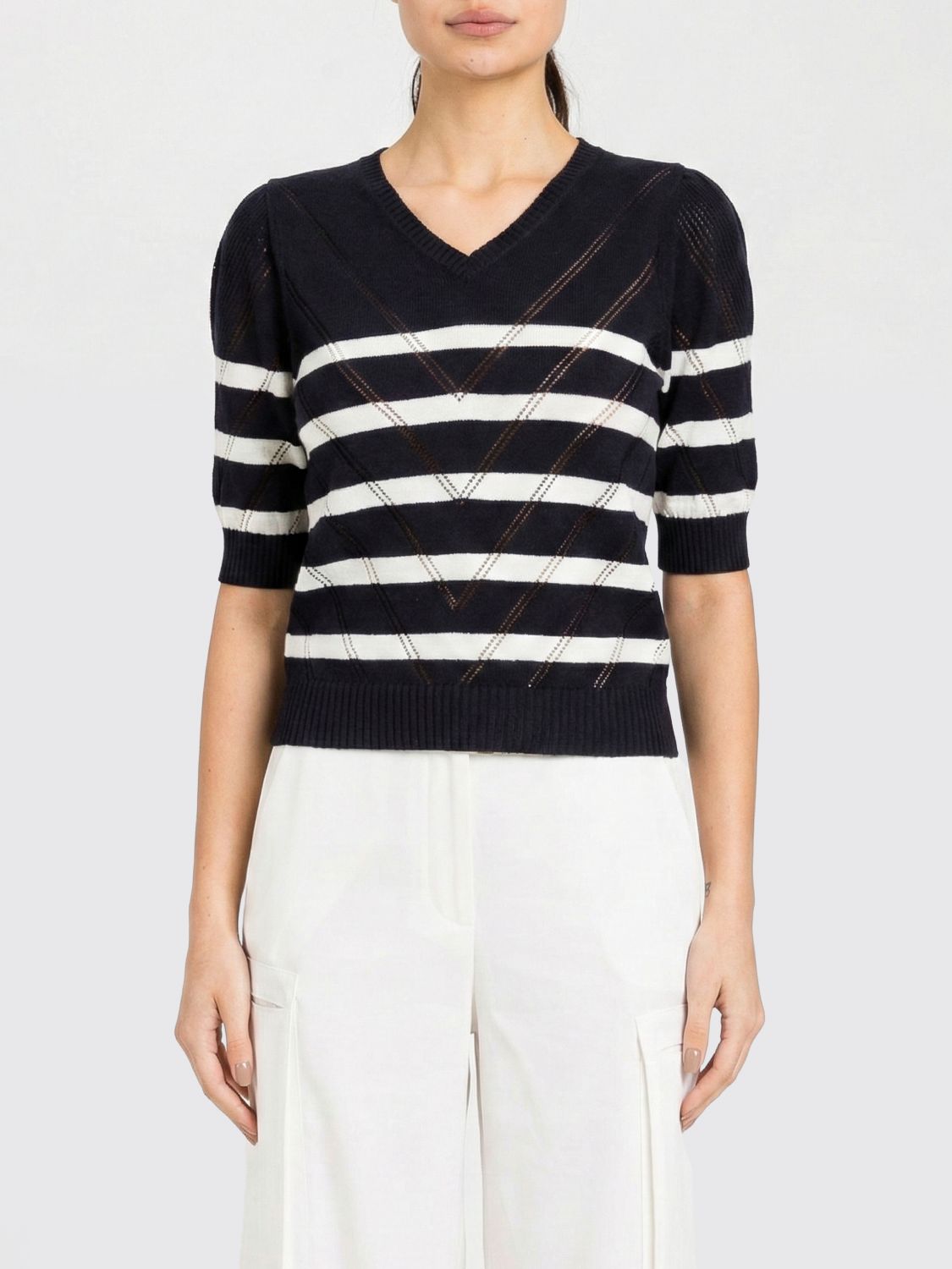 Top Woman color Blue