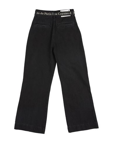Kid Girl Jeans Black Size 16 Cotton