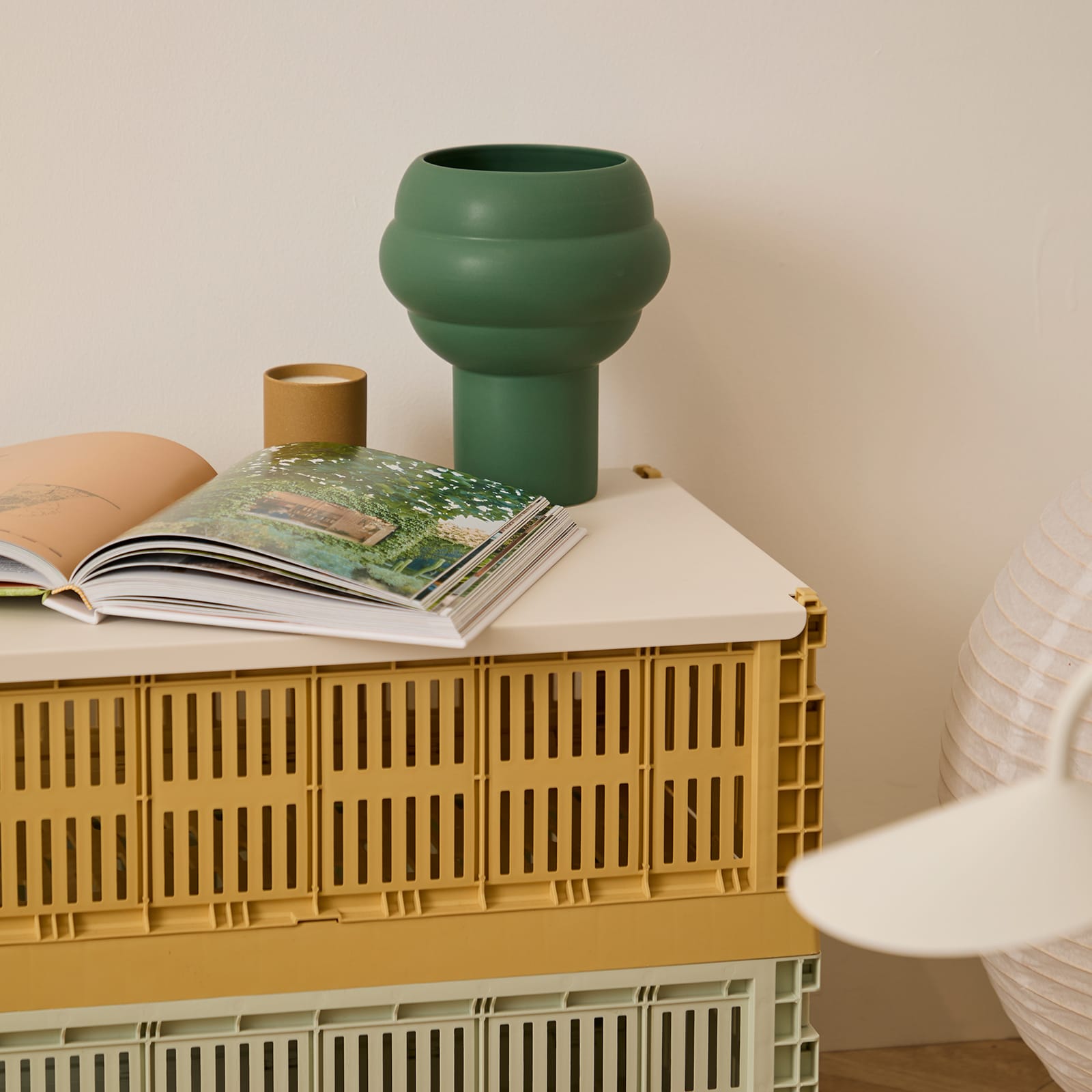 Tree Vase Forest Green