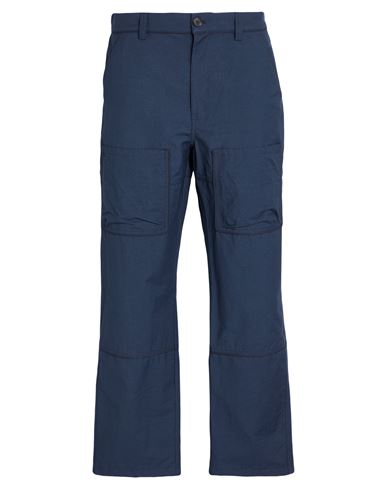 Man Pants Midnight blue Size 30 Cotton, Polyamide