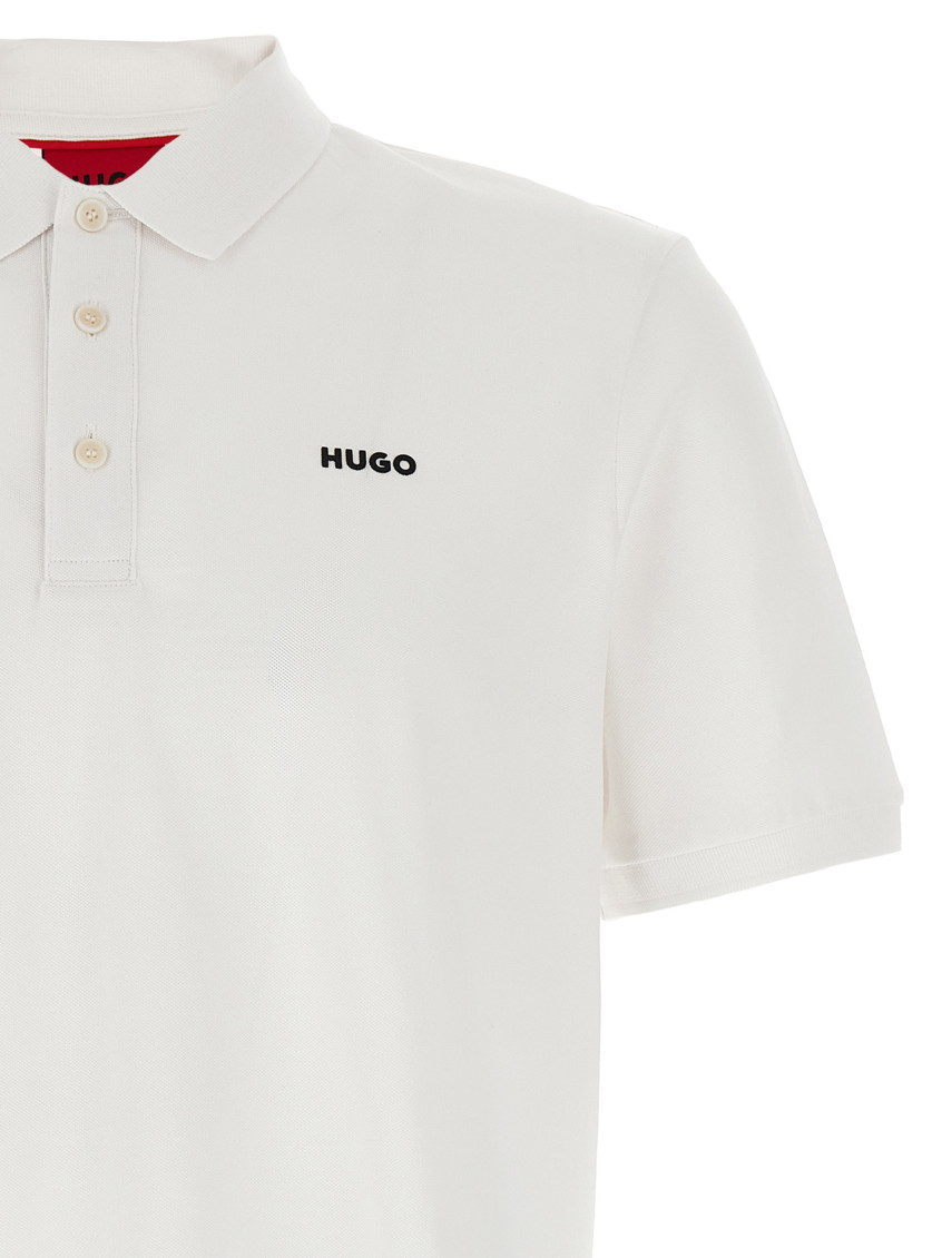White Donos222 Polo Shirt