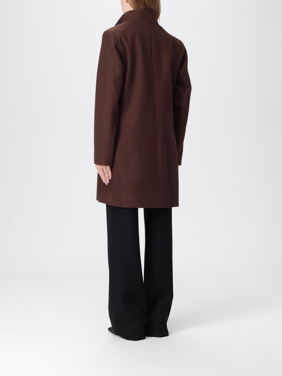 Coat Woman color Brown