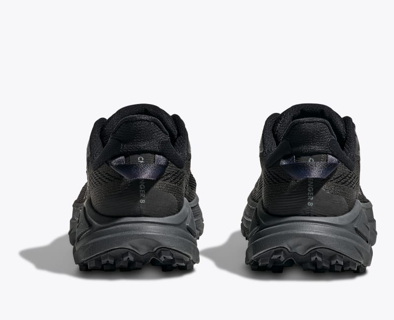 HOKA Women's Challenger 8 Shoes in Black/Outer Orbit