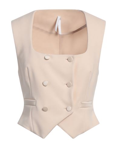 Imperial Woman Tailored Vest Ivory Size S Polyester, Elastane