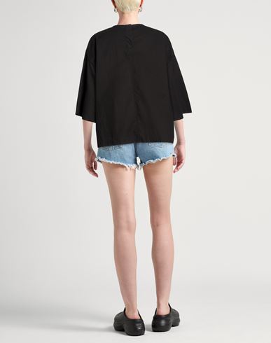 Woman Top Black Size 2 Cotton