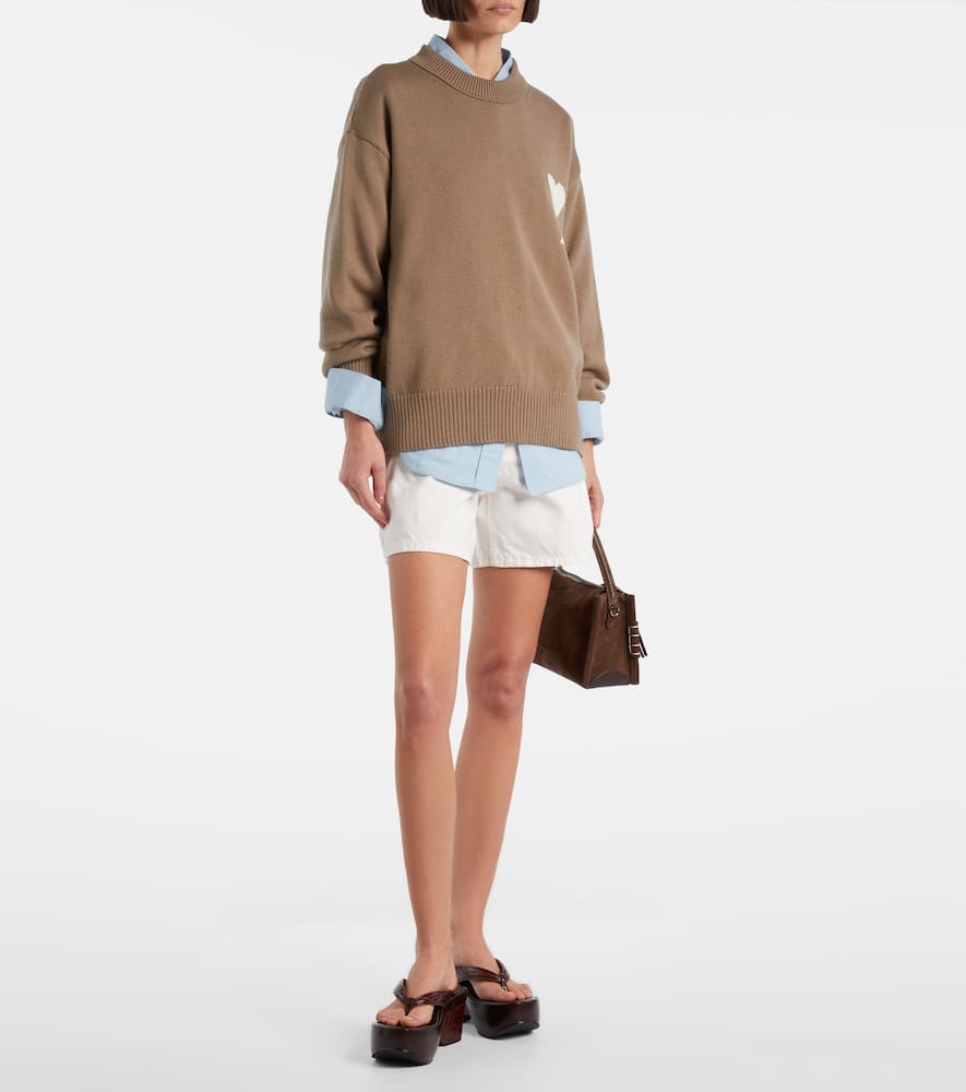 Ami De Caur wool and cotton sweater