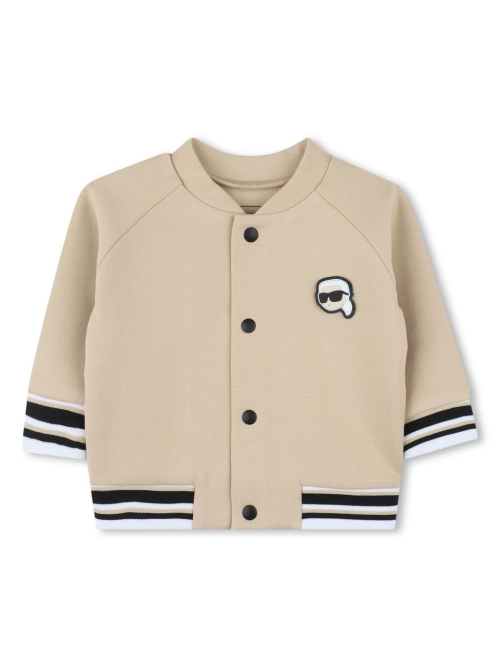Ikonik Karl-print tracksuit (set of three) - Neutrals