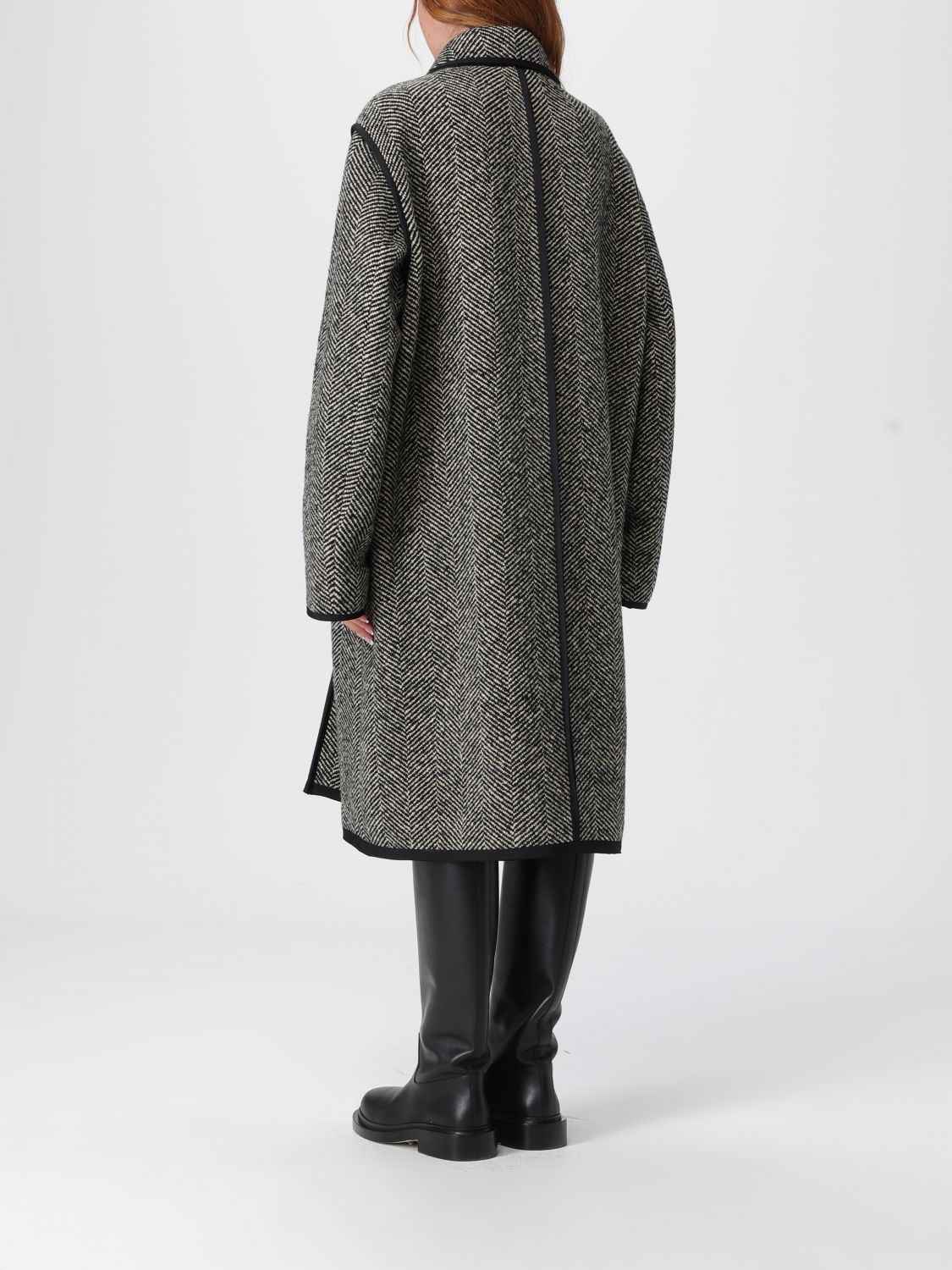 Coat Woman color Military