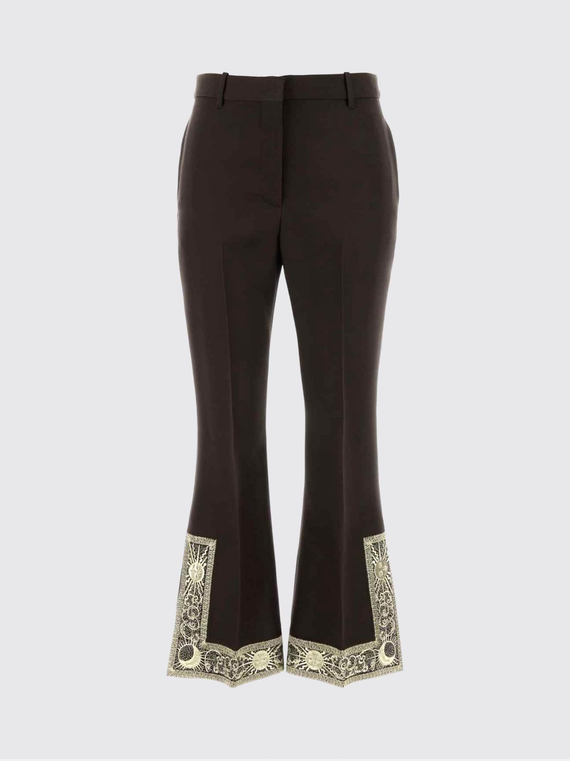 Pants Woman color Brown