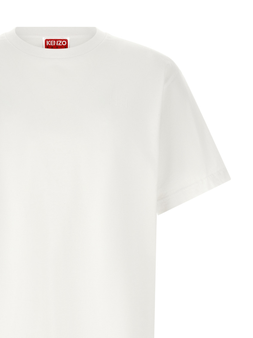 Kenzo - graphic crew neck silk nylon t shirt