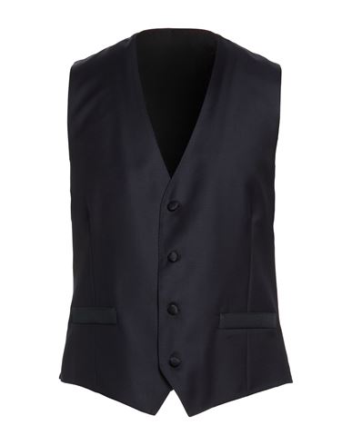 Man Tailored Vest Navy Size 36 Wool