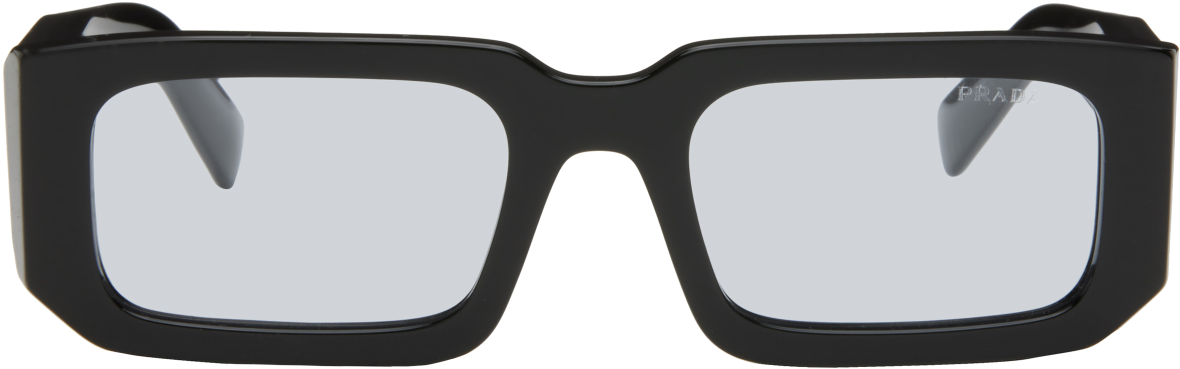 Prada Eyewear Black 'Prada Symbole' Sunglasses