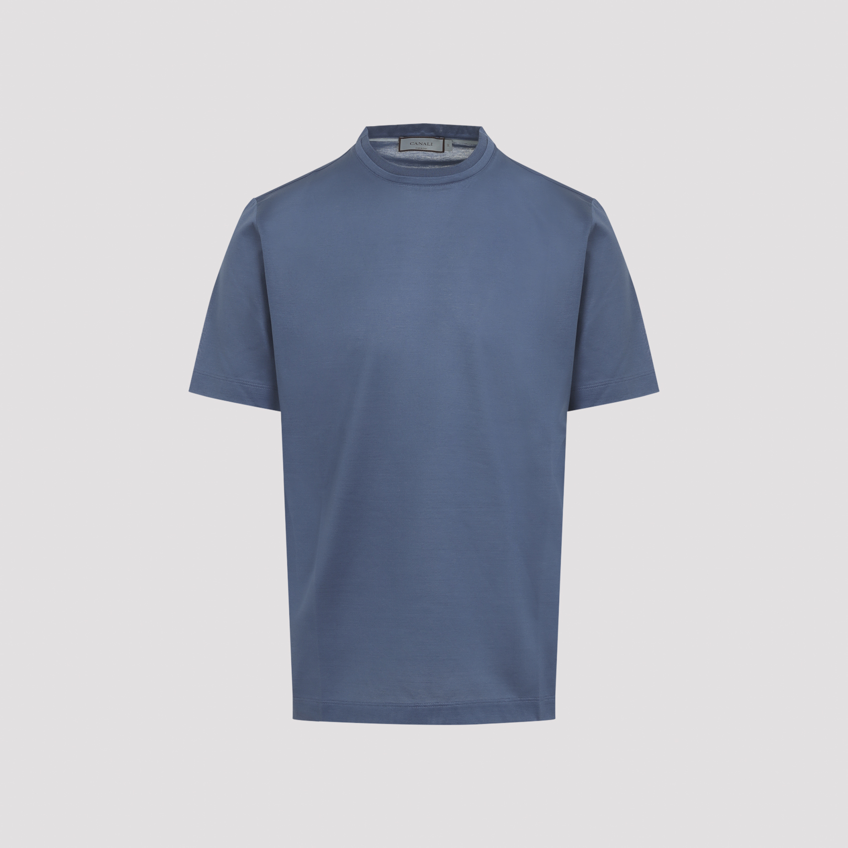 T-Shirt Blue Cotton Tshirt - Men