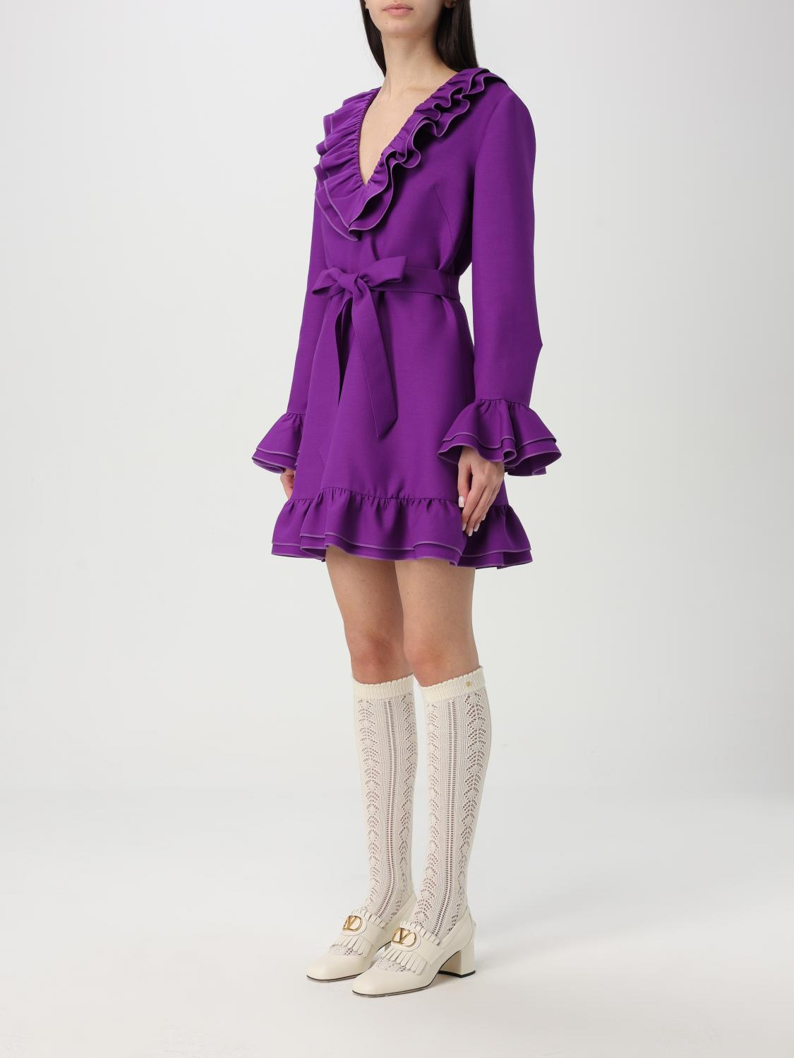 Dress Woman color Violet