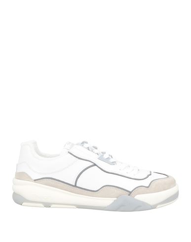 Man Sneakers White Size 9 Calfskin