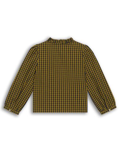 Kid Girl Shirt Marigold Size 12 Cotton, Lyocell