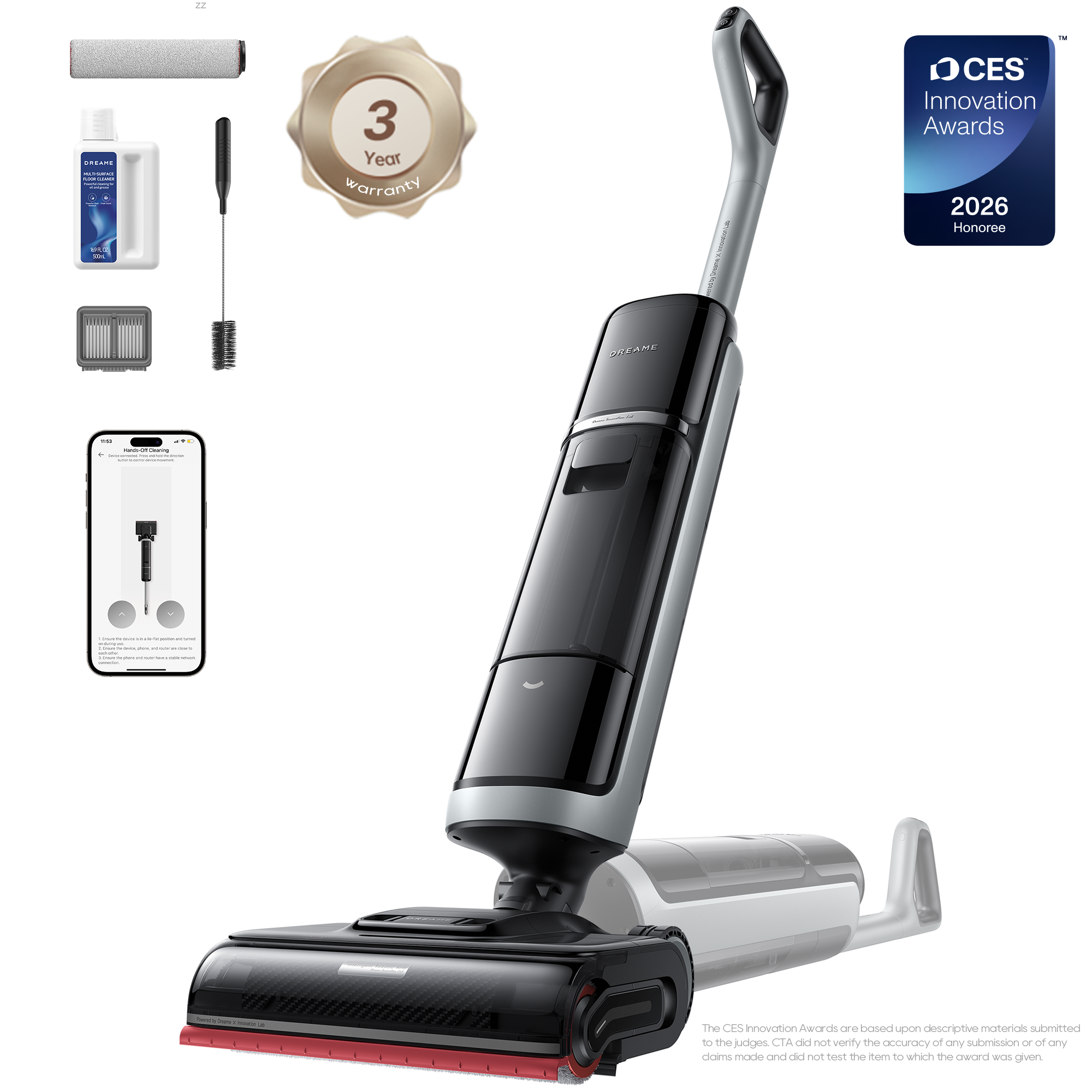 Dreame H15 Pro Heat Wet Dry Vacuu