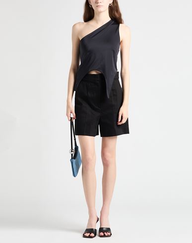Woman Top Black Size 6 Polyamide, Elastane