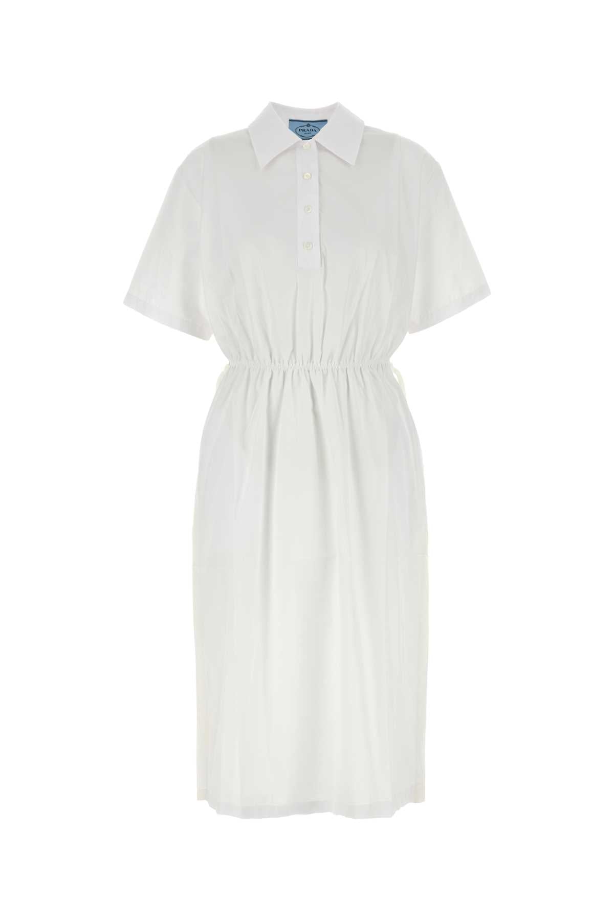 Shirt Dress — White