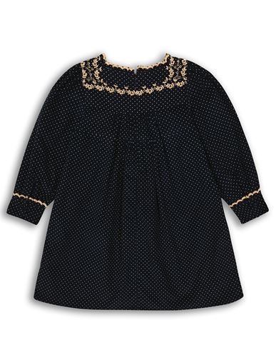 Kid Girl Kids' dress Midnight blue Size 10 Cotton