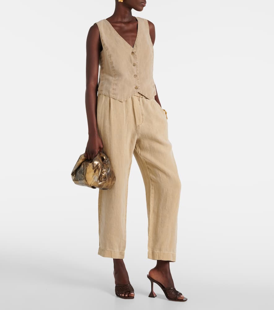 Mylie linen vest