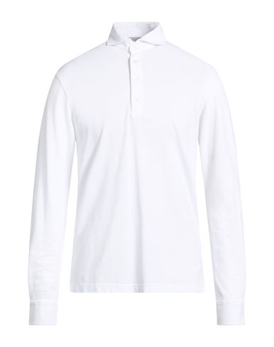 Man Polo shirt White Size XL Cotton