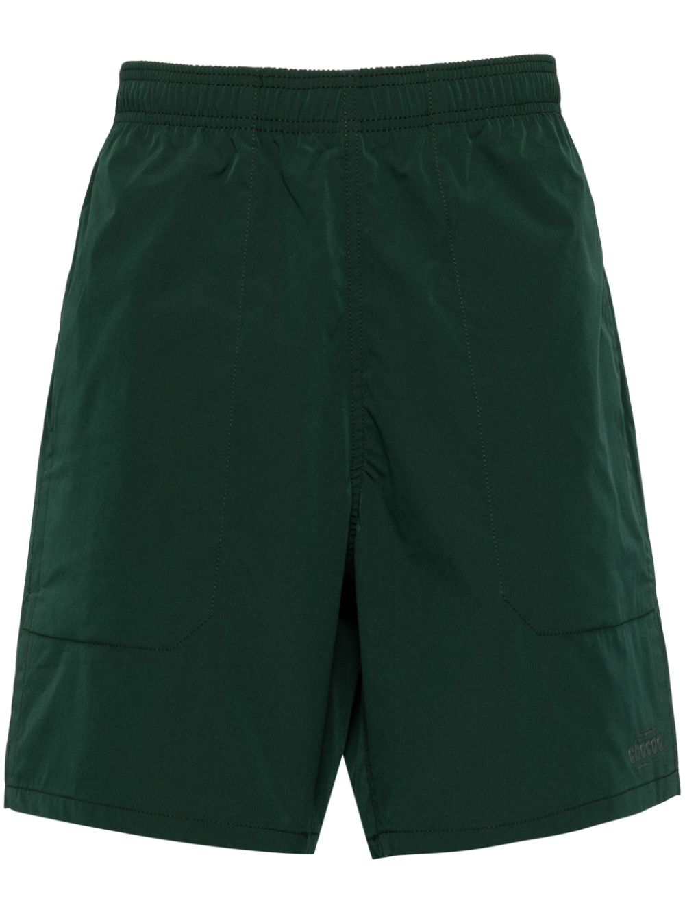 Logo-print bermuda shorts - Orange