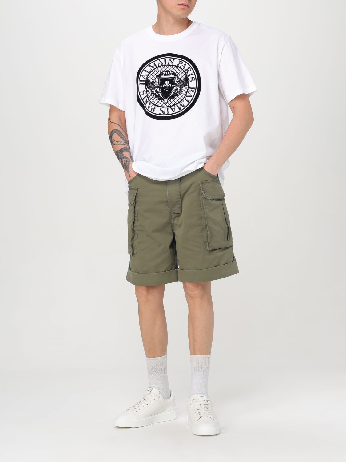 T-Shirt Men color White
