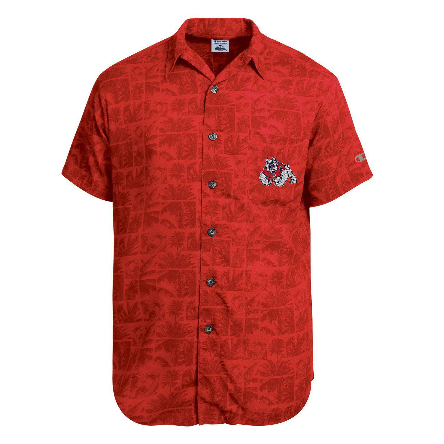 Fresno State BulldogsNCAA Hawaiian ShirtM:- Fresno State Bulldogs