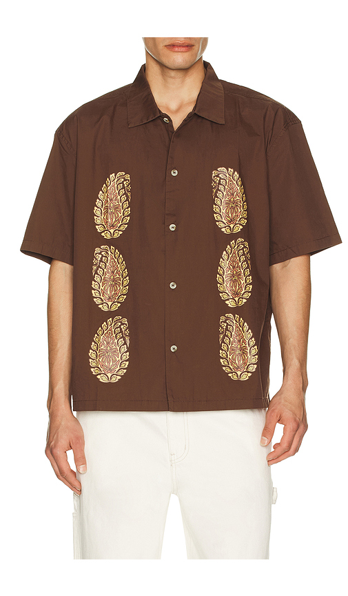 Rhythm CHEMISE MIRISSA en Brown. L. Also en M, S, XL/1X