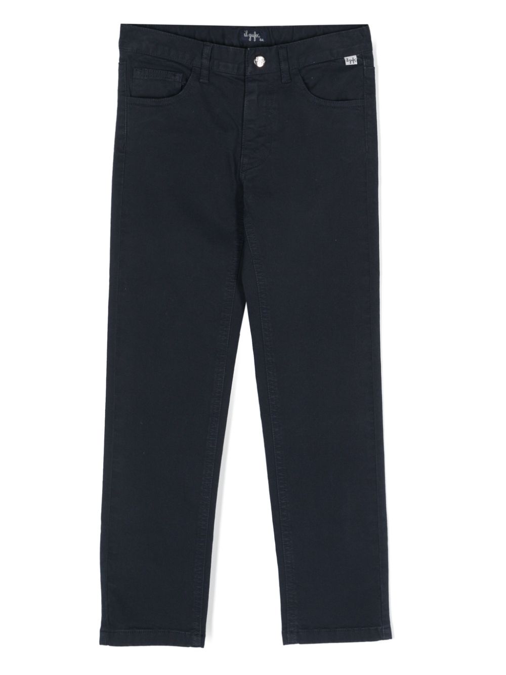 Straight-leg cotton trousers - Neutrals