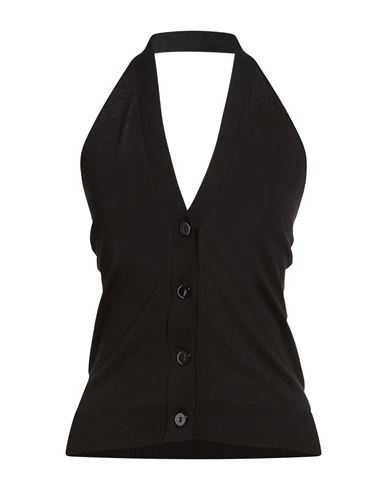 Woman Top Black Size 10 Cotton