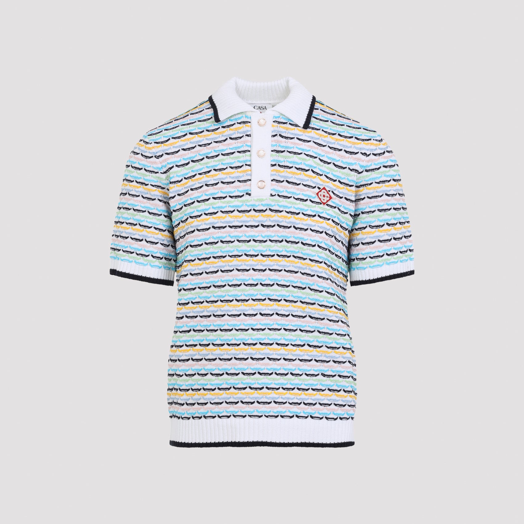 Men's Tuck Stitch Polo Shirt