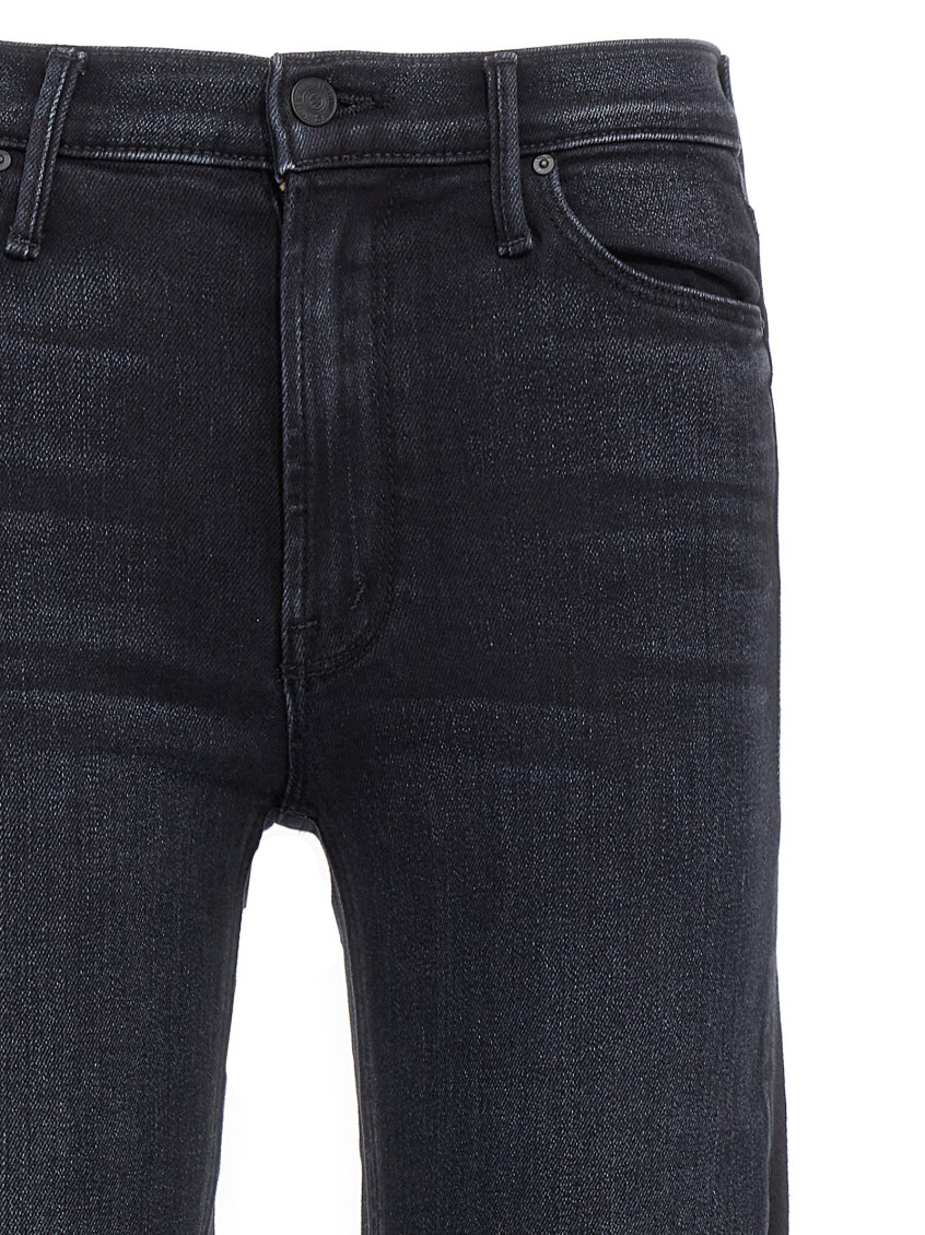 Black Mid Rise Dazzler Jeans