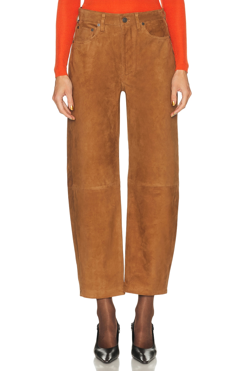 Citizens of Humanity Miro Relaxed Pant in Toasted Carmel - Cognac. 29 also , 24, 25, 26
