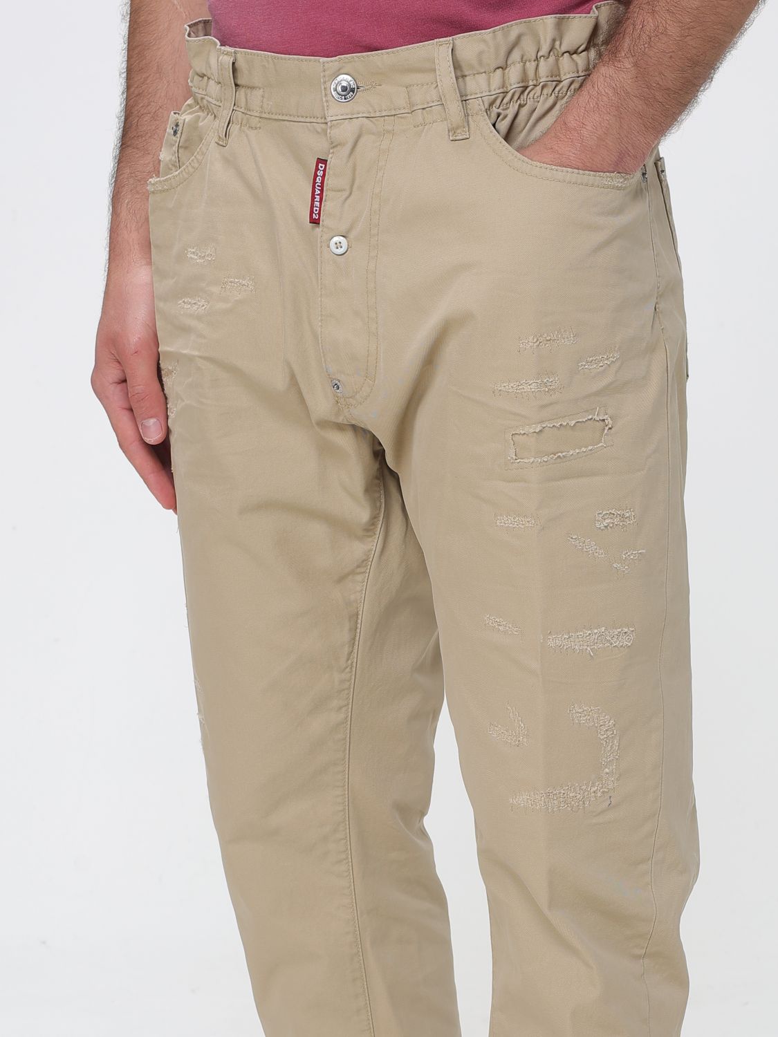 Pants Men color Natural