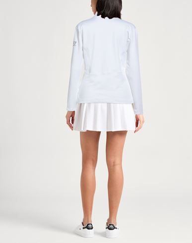 Woman Sweatshirt White Size M Polyester, Elastane