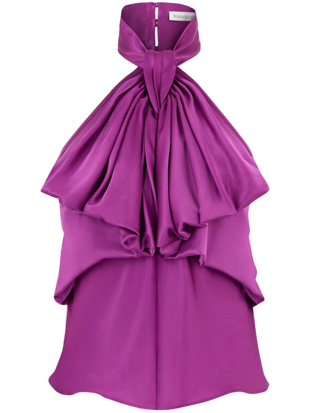 Ruffled top - Purple